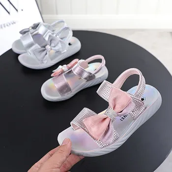 Girls Beach Sandals Butterfly-knot Hook&loop Shoes Toddler Single Sneakers For Princess Children Shoes Baby Fashion Summer Shoe 
Girls Beach Sandals Butterfly-knot Hook&loop Shoes Toddler Single Sneakers For Princess Children Shoes Baby Fashion Summer Shoe