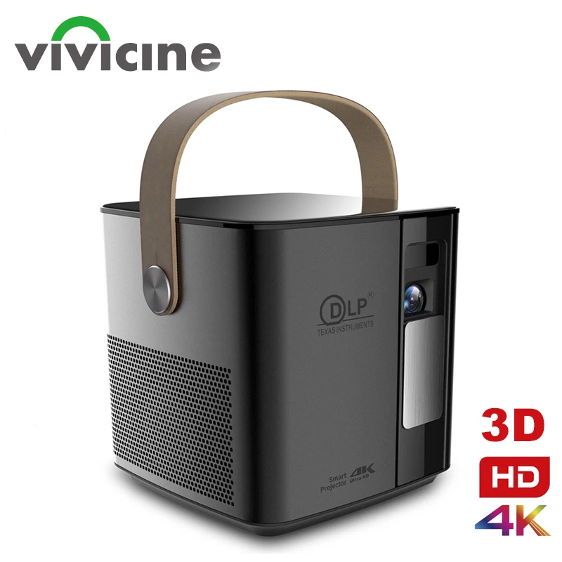 Проектор для домашнего кинотеатра Vivicine P12 1080p HD 12000 мАч|Проекторы кинотеатра| |