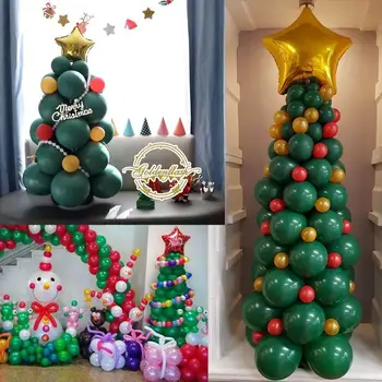 Christmas Tree Balloons Garland Set Kids DIY Christmas Tree Merry Christmas Decor For Home 2020 Happy New Year Xmas Noel Goods 
Christmas Tree Balloons Garland Set Kids DIY Christmas Tree Merry Christmas Decor For Home 2020 Happy New Year Xmas Noel Goods