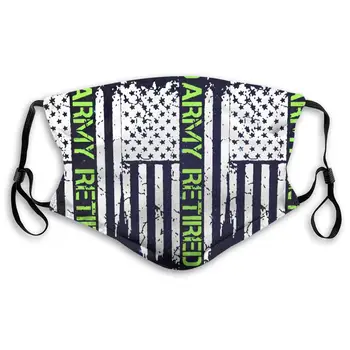 Army Retired Active Carbon Filter Mask with PM2.5 Filters 5 Layers of Protection for Unisex
Army Retired Active Carbon Filter Mask with PM2.5 Filters 5 Layers of Protection for Unisex