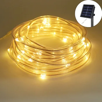 7M/12M Solar Power String Fairy Lights Rope Tube Lamp Christmas Garden Yard Party Introduction Home Party Decoration Lighting
7M/12M Solar Power String Fairy Lights Rope Tube Lamp Christmas Garden Yard Party Introduction Home Party Decoration Lighting