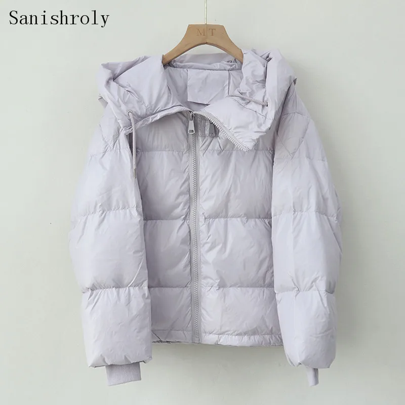 New Autumn Winter Women White Duck Down Jacket Parkas Female Warm Casual Loose Double zipper Hooded Coat Short Oversize Outwears
New Autumn Winter Women White Duck Down Jacket Parkas Female Warm Casual Loose Double zipper Hooded Coat Short Oversize Outwears