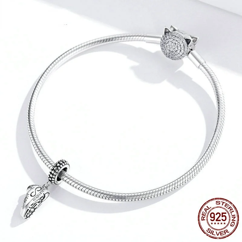925 Sterling Silver Sneakers Shoes Pendant Charm for Original Women Bracelet Pay Tribute & Honor Accessories SCC1541
925 Sterling Silver Sneakers Shoes Pendant Charm for Original Women Bracelet Pay Tribute & Honor Accessories SCC1541