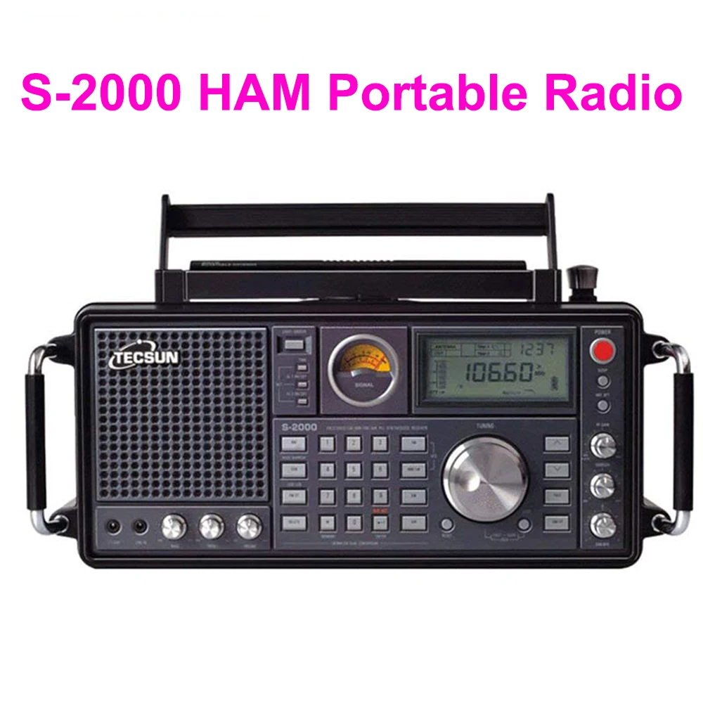 S-2000 HAM Portable Radio FM stereo/MW/LW/SW/SSB/Civilian Aeronautical Band High Sensitivity Good Selectivity Multi-functional
S-2000 HAM Portable Radio FM stereo/MW/LW/SW/SSB/Civilian Aeronautical Band High Sensitivity Good Selectivity Multi-functional
