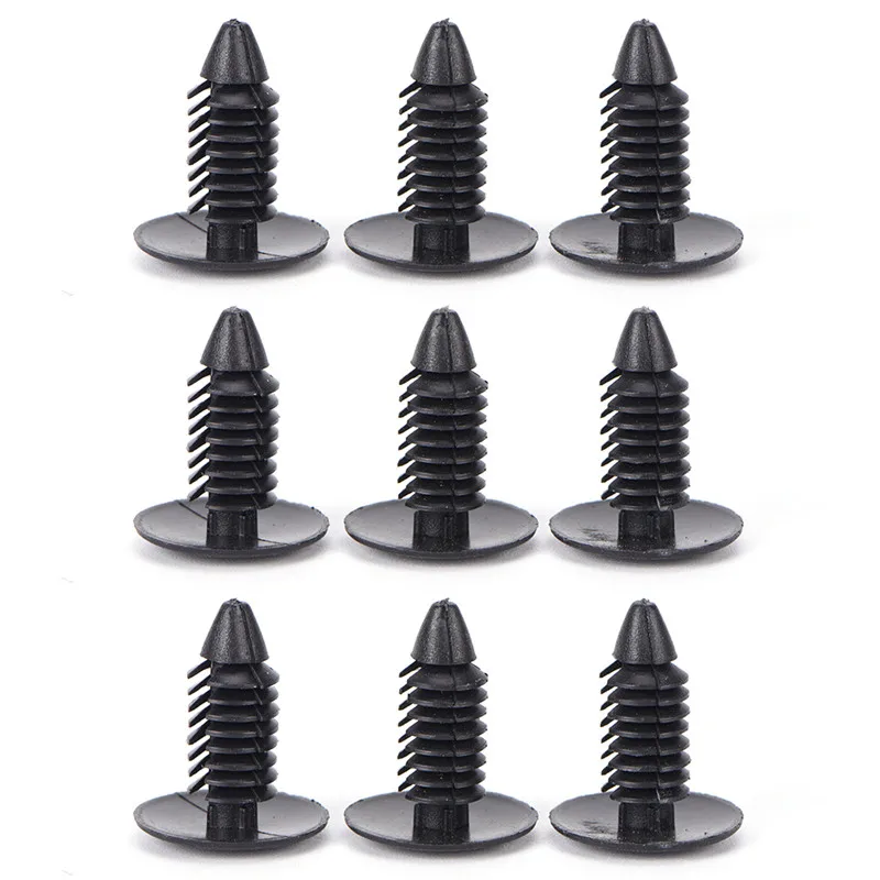 50pcs 8 mm Push Black Plastic Clips Fasteners Durable Auto Car Bumper Fender Retainer
50pcs 8 mm Push Black Plastic Clips Fasteners Durable Auto Car Bumper Fender Retainer