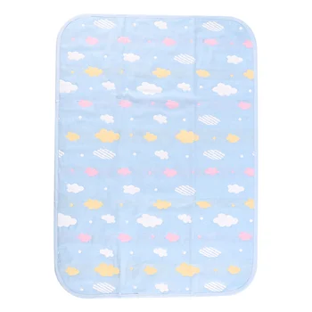 Baby Waterproof Diaper Changing Mat Washable Crib Mattress for Baby Toddler (Blue Clouds Pattern)
Baby Waterproof Diaper Changing Mat Washable Crib Mattress for Baby Toddler (Blue Clouds Pattern)