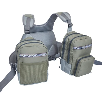 Fly Fishing Vest Multi-Pockets Durable Waistcoat Fishing Chest Backpack for Outdoor Fishing Gear and Equipment
Fly Fishing Vest Multi-Pockets Durable Waistcoat Fishing Chest Backpack for Outdoor Fishing Gear and Equipment
