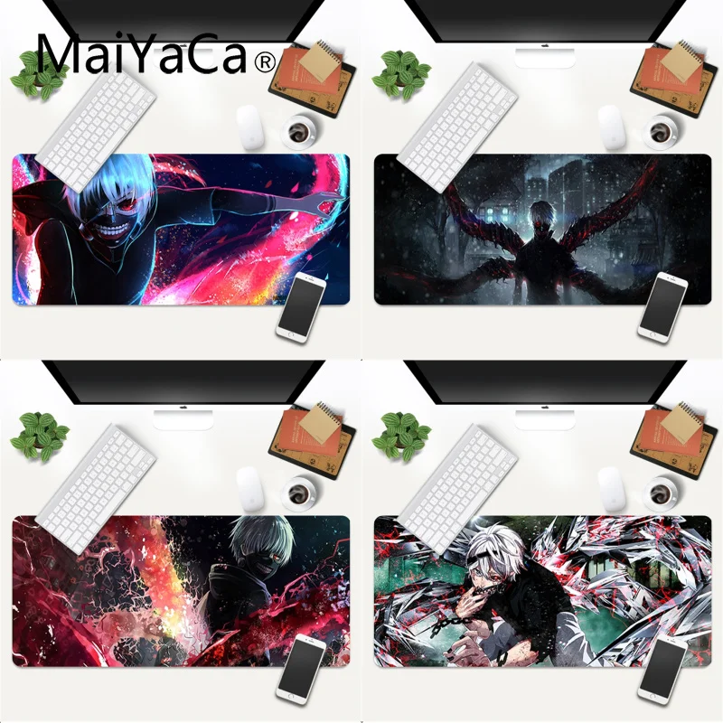 MaiYaCa Funny Tokyo Ghoul Natural Rubber Gaming mousepad Desk Mat Gaming Mouse Mat xl xxl 800x300mm for Lol world of warcraft
MaiYaCa Funny Tokyo Ghoul Natural Rubber Gaming mousepad Desk Mat Gaming Mouse Mat xl xxl 800x300mm for Lol world of warcraft