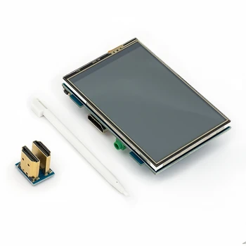3.5 inch display HDMI input 60FPS 320x480 Resistive touch screen with case for Raspberry Pi 3B/4B backlight adjustable
3.5 inch display HDMI input 60FPS 320x480 Resistive touch screen with case for Raspberry Pi 3B/4B backlight adjustable