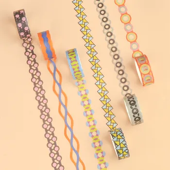 Hollow Profiled Masking Washi Tape Cutting Bronzing Openwork Lace Sticky Adhesive Paper Hand Account Collage Decoration DIY
Hollow Profiled Masking Washi Tape Cutting Bronzing Openwork Lace Sticky Adhesive Paper Hand Account Collage Decoration DIY
