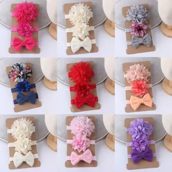 3pcs/Set Fashion Baby Girl Headband Ribbon Elastic Headdress Kids Newborn Hair Band Bow Headwear Elastic Hair Bands Accessories
3pcs/Set Fashion Baby Girl Headband Ribbon Elastic Headdress Kids Newborn Hair Band Bow Headwear Elastic Hair Bands Accessories
