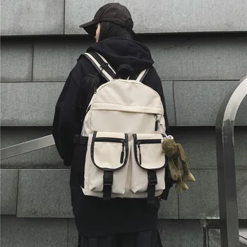 Schoolbag Female Korean Campus College Students Ins Wind Backpack Tooling Large Capacity Junior High School Men's Fashion
Schoolbag Female Korean Campus College Students Ins Wind Backpack Tooling Large Capacity Junior High School Men's Fashion