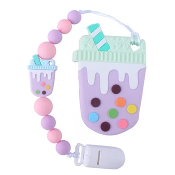 1pcs Teether Pacifier Chain Set Cute Ice Cream Color Pacifier Chain Silicone Nipple Clip Teether High Quality Baby Care Supplies
1pcs Teether Pacifier Chain Set Cute Ice Cream Color Pacifier Chain Silicone Nipple Clip Teether High Quality Baby Care Supplies