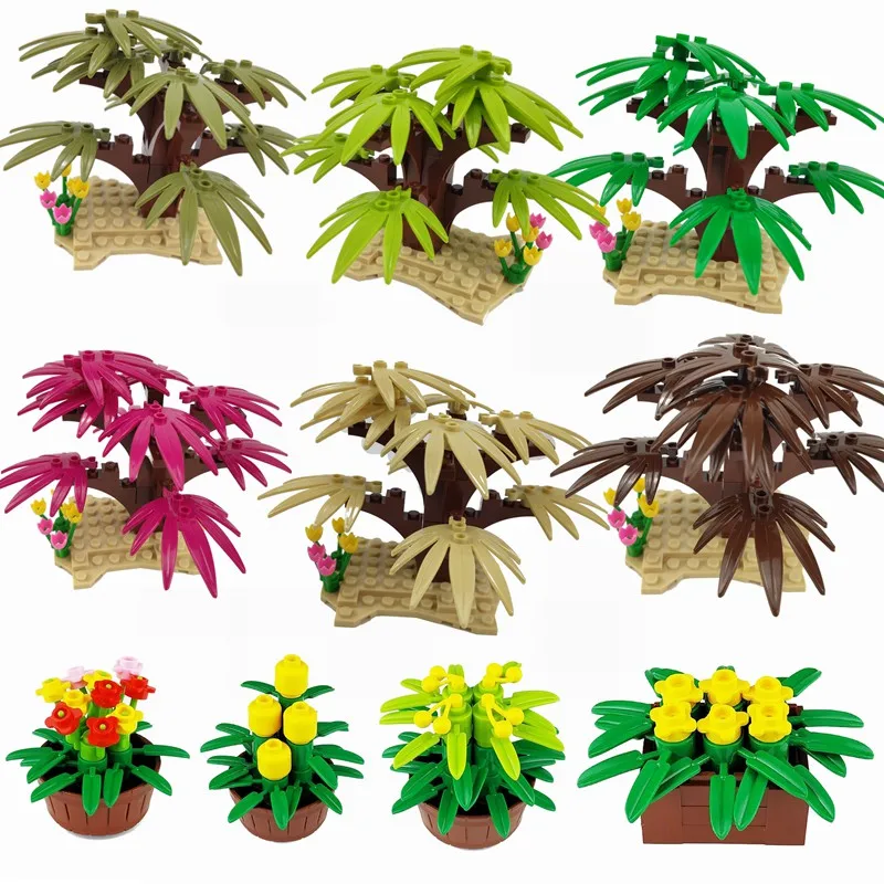 Legoing MOC Creator Tree Flower Potted Plant Building Blocks Bricks Educational Toys for Children Assemble Block Accessories
Legoing MOC Creator Tree Flower Potted Plant Building Blocks Bricks Educational Toys for Children Assemble Block Accessories
