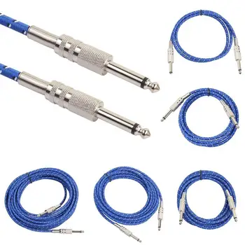 Professional Audio Convert Cables 6.35mm Male to Male Audio Cable Mono Channel Stereo for Electric Guitar
Professional Audio Convert Cables 6.35mm Male to Male Audio Cable Mono Channel Stereo for Electric Guitar