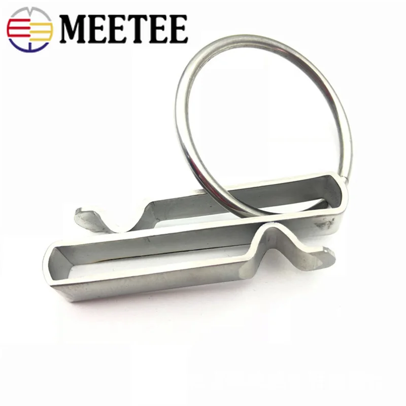 Meetee 1/ 2pcs 3-4CM Handmade Key Buckle Stainless Steel Brass Keychain Carabiner Belt Hooks DIY Hardware Accessories AP520ZK917 
Meetee 1/ 2pcs 3-4CM Handmade Key Buckle Stainless Steel Brass Keychain Carabiner Belt Hooks DIY Hardware Accessories AP520ZK917