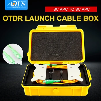 SC APC-SC APC Fiber Optic OTDR Launch Cable Box SIngle Mode OTDR Dead Zone Eliminator Test Extension Cable
SC APC-SC APC Fiber Optic OTDR Launch Cable Box SIngle Mode OTDR Dead Zone Eliminator Test Extension Cable