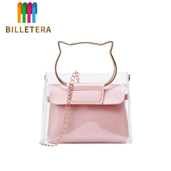 2020 Fashion Trend Women Transparent Shoulder Bag Hardware Chain Strap Bags Jelly Candy Color Messenger Handbag Composite Tote
2020 Fashion Trend Women Transparent Shoulder Bag Hardware Chain Strap Bags Jelly Candy Color Messenger Handbag Composite Tote