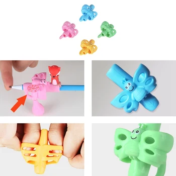 1PC Butterfly Style Three Finger Writing Corrector Pencil Grip Children Kids Learning Holding Device Correcting Pen Holder Postu
1PC Butterfly Style Three Finger Writing Corrector Pencil Grip Children Kids Learning Holding Device Correcting Pen Holder Postu