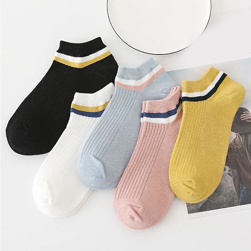 Female Soft Short Socks Fashion Ankle Striped Cotton Socks Women Girls Sport Solid Color Casual Street Style Socks Hosiery
Female Soft Short Socks Fashion Ankle Striped Cotton Socks Women Girls Sport Solid Color Casual Street Style Socks Hosiery