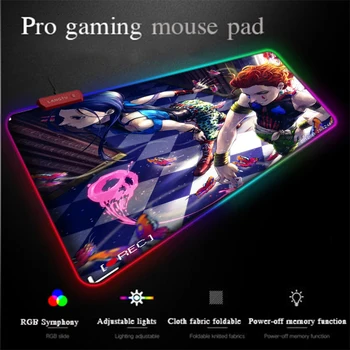 Yuzuoan LED Colorful Lighting RGB Gaming Mouse Pad Full-time Hunter Cloth Fabric Non-slip Comfortable Desktop Computer Desk Mat
Yuzuoan LED Colorful Lighting RGB Gaming Mouse Pad Full-time Hunter Cloth Fabric Non-slip Comfortable Desktop Computer Desk Mat