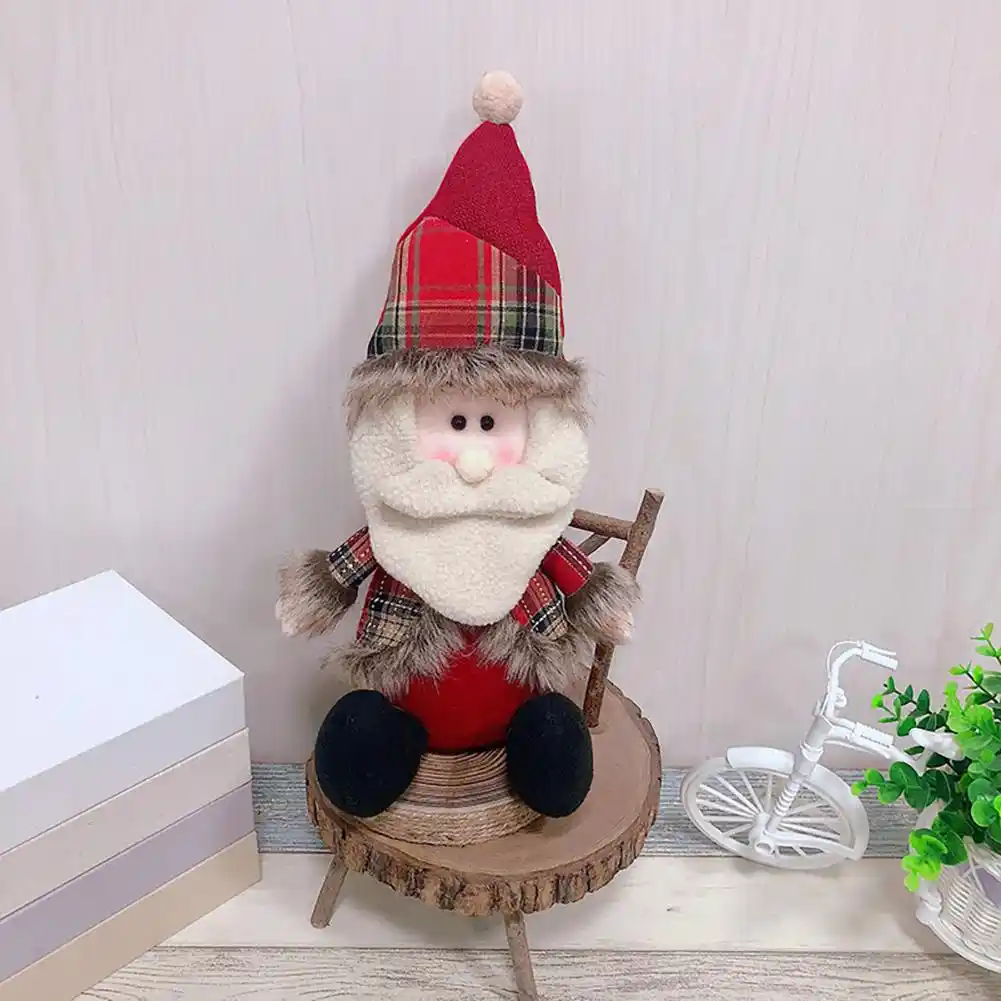 santa snowman deer christmas decoration gift doll doll christmas