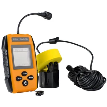 100m Sea Sonar Depth Sensor Fish Finder Fishing Equipment LCD Display Alarm Tools Multifunction Kayak Detection Transducer River
100m Sea Sonar Depth Sensor Fish Finder Fishing Equipment LCD Display Alarm Tools Multifunction Kayak Detection Transducer River
