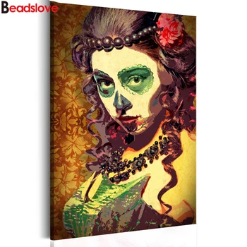 sugar skull tattoo lady 5d full drill square diamond painting full square, diamond embroidery round 2020 new wall decoration,
sugar skull tattoo lady 5d full drill square diamond painting full square, diamond embroidery round 2020 new wall decoration,