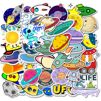 50 PCS PVC Outer Space Planet Planet Astronaut Cartoons Laptop Graffiti Motorcycle Decorative Sticker Refrigerator Car Sticker
50 PCS PVC Outer Space Planet Planet Astronaut Cartoons Laptop Graffiti Motorcycle Decorative Sticker Refrigerator Car Sticker