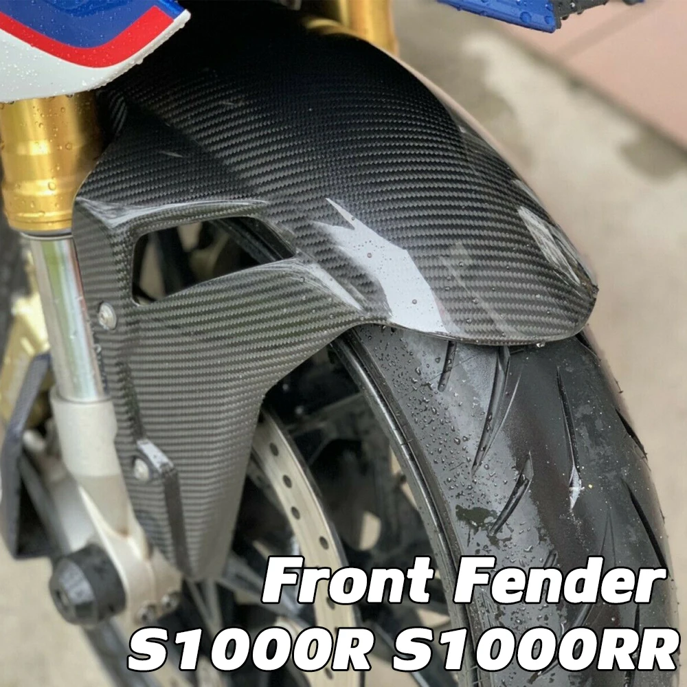 

Motorcycle S1000RR Mudguard Front Hugger Fender Mud Splash Guard Fairing For BMW S1000R HP4 S1000 RR 2019 2020 2021 Carbon Fiber