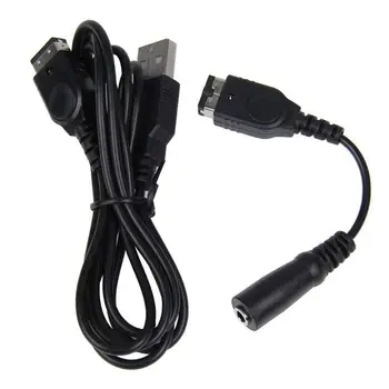 Charger Cable And 3.5MM Headphone Earphone Jack Adapter Cord Cable For Nintendo Gameboy Advance GBA SP
Charger Cable And 3.5MM Headphone Earphone Jack Adapter Cord Cable For Nintendo Gameboy Advance GBA SP