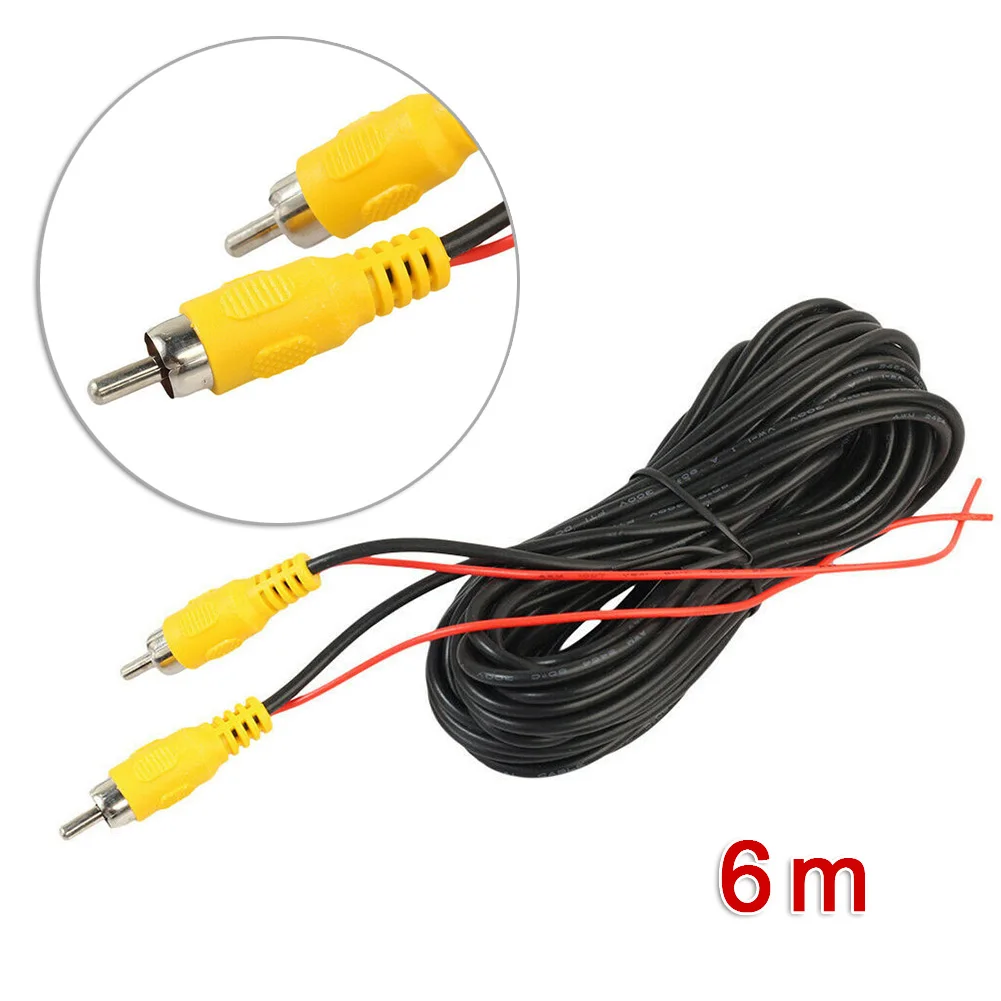 6m/20ft RCA Video Extension Cable For Car Reverse Rear View Backup Camera For Truck Camper Trailer Accessories
6m/20ft RCA Video Extension Cable For Car Reverse Rear View Backup Camera For Truck Camper Trailer Accessories