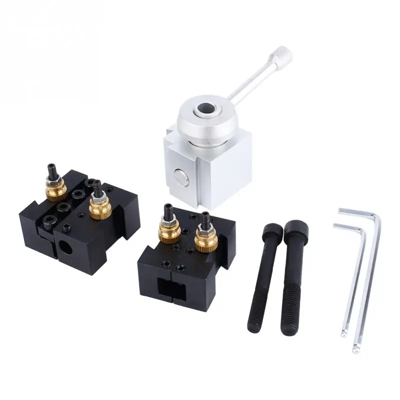 1Pcs Quick Change Tool Post Blade Holder Kit Sets for 7x10/12/14 Universal Lathes EB
1Pcs Quick Change Tool Post Blade Holder Kit Sets for 7x10/12/14 Universal Lathes EB