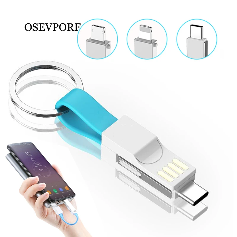 Fast Charging Cable Keychain Micro USB Type C Wire for iPhone Samsung Xiaomi Redmi Charger USBType-C Keychain Cord Microusb Cavo
Fast Charging Cable Keychain Micro USB Type C Wire for iPhone Samsung Xiaomi Redmi Charger USBType-C Keychain Cord Microusb Cavo