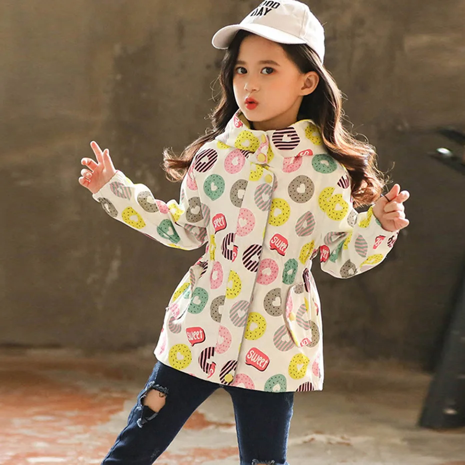 Girls Jackets Cartoon Pattern Jacket For Girl Full Length Children's Jacket Spring Autumn Costume For Girls 6 8 10 12 14 Clothes
Girls Jackets Cartoon Pattern Jacket For Girl Full Length Children's Jacket Spring Autumn Costume For Girls 6 8 10 12 14 Clothes