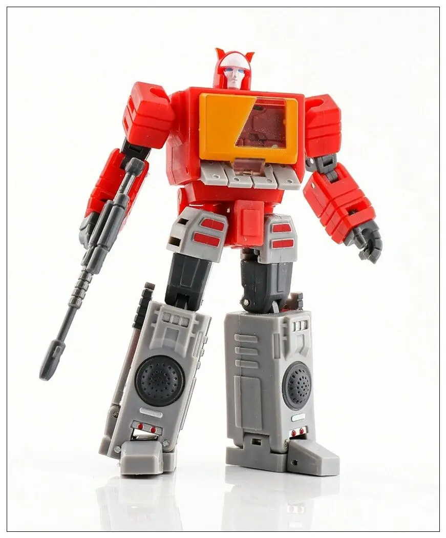 New MS-TOYS MS-B17 Robot Action Figure Stereo Master mini Blaster Transformeable
New MS-TOYS MS-B17 Robot Action Figure Stereo Master mini Blaster Transformeable