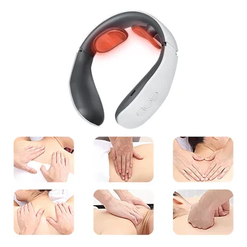 Neck Massager Cervical Vertebra Machine Muscle Stimulator Promote Blood Circulation Multiple Modes Pain Relief Massage Device
Neck Massager Cervical Vertebra Machine Muscle Stimulator Promote Blood Circulation Multiple Modes Pain Relief Massage Device