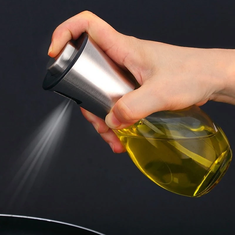Olive Oil Sprayer Dispenser for Bbq/Cooking/Vinegar Glass Bottle with Leak-Proof, Spice Drops Jar Seasoning Kitchen Tools
Olive Oil Sprayer Dispenser for Bbq/Cooking/Vinegar Glass Bottle with Leak-Proof, Spice Drops Jar Seasoning Kitchen Tools