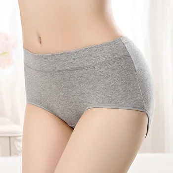 CP002 Low Waist Women Panties Plus Size Cotton Briefs Solid Breathable Underwear Womens Lingerie Underpants 9 Colors
CP002 Low Waist Women Panties Plus Size Cotton Briefs Solid Breathable Underwear Womens Lingerie Underpants 9 Colors