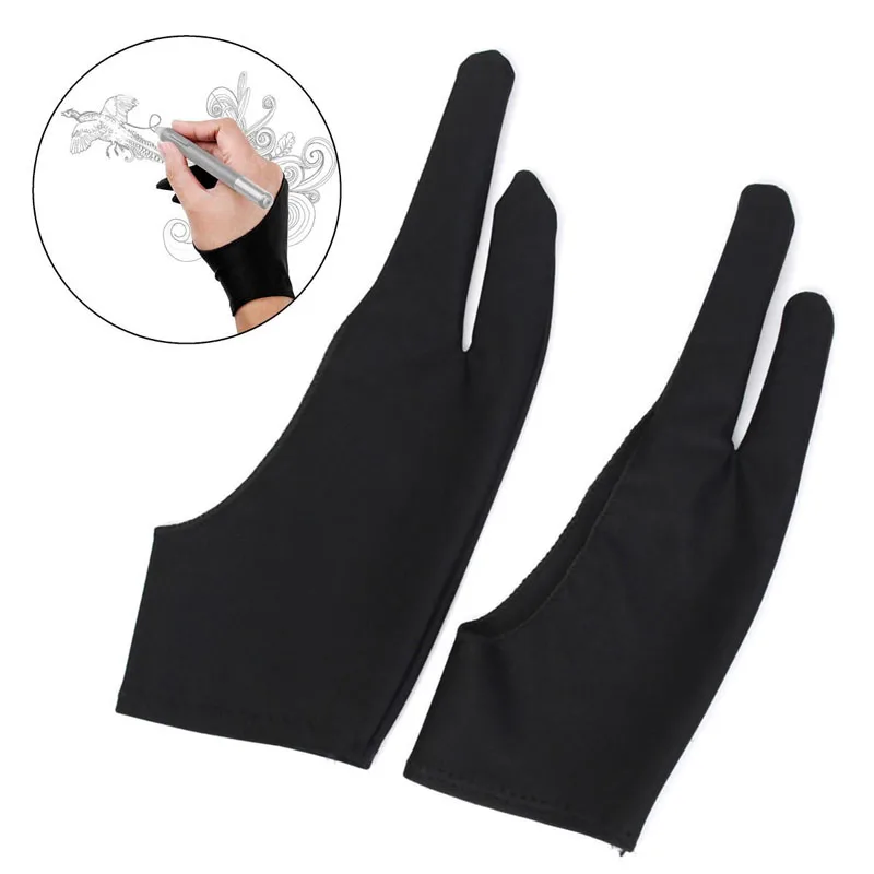 Artist Drawing Two Finger Glove For Any Graphics Drawing Tablet Black 2 Finger Anti-fouling,both For Right And Left Hand Black
Artist Drawing Two Finger Glove For Any Graphics Drawing Tablet Black 2 Finger Anti-fouling,both For Right And Left Hand Black