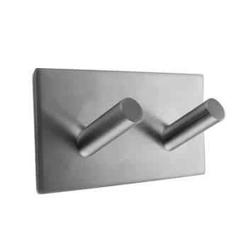 Stainless Steel Self Adhesive Hook Key Rack Coat Bathroom Towel Wall Hangers Double Links 2019 
Stainless Steel Self Adhesive Hook Key Rack Coat Bathroom Towel Wall Hangers Double Links 2019