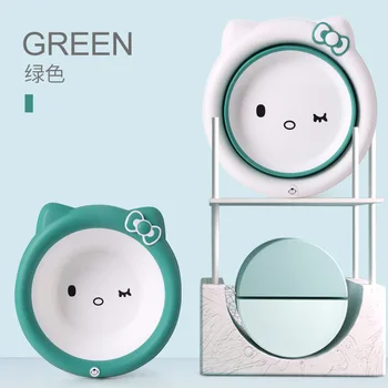 Children's Folding Washbasin Cartoon Two Ear Portable Thickened Mini Plastic Basin
Children's Folding Washbasin Cartoon Two Ear Portable Thickened Mini Plastic Basin