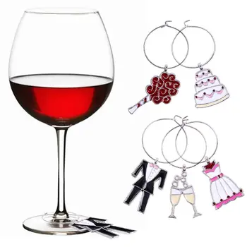 5pcs/set Bride Groom Dress Pendant Wine Glass Cup Ring Tags Markers Table Decor D08D
5pcs/set Bride Groom Dress Pendant Wine Glass Cup Ring Tags Markers Table Decor D08D