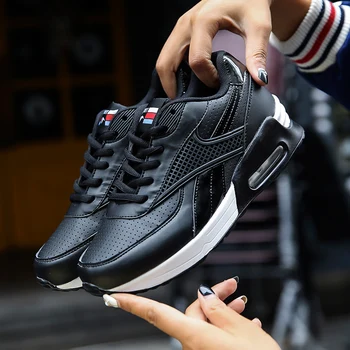 Women Sport Shoes Brand Athletics Air Cushion Running Shoes Sneakers Girls PU Tennis Shoes Air Sole Female Walking Shoes Trainer 
Women Sport Shoes Brand Athletics Air Cushion Running Shoes Sneakers Girls PU Tennis Shoes Air Sole Female Walking Shoes Trainer
