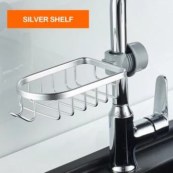 Free Shipping YUJIE YF8303 Kitchen storage rack, faucet, shelf, space aluminum domestic water pool, sponge water hanging basket
Free Shipping YUJIE YF8303 Kitchen storage rack, faucet, shelf, space aluminum domestic water pool, sponge water hanging basket
