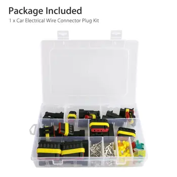 240pcs/Set Waterproof Car Electrical Wire Connector Plug 1-6 Pin Way Cutter Fuse
240pcs/Set Waterproof Car Electrical Wire Connector Plug 1-6 Pin Way Cutter Fuse