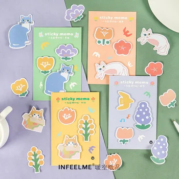 1 Pack Cute Secret Garden Cat Bird Flower Memo Pads Sticky Notes Writing Notepad School Office Supply Student Stationery
1 Pack Cute Secret Garden Cat Bird Flower Memo Pads Sticky Notes Writing Notepad School Office Supply Student Stationery