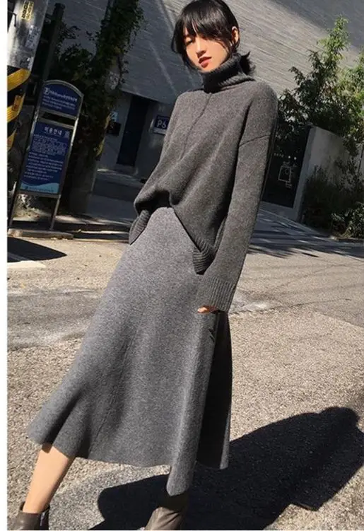2019 Spring-Style New Style Cashmere Wool Skirt Women's Mid-length One-step Skirt High-waisted Wool Skirt Skirt Dress
2019 Spring-Style New Style Cashmere Wool Skirt Women's Mid-length One-step Skirt High-waisted Wool Skirt Skirt Dress