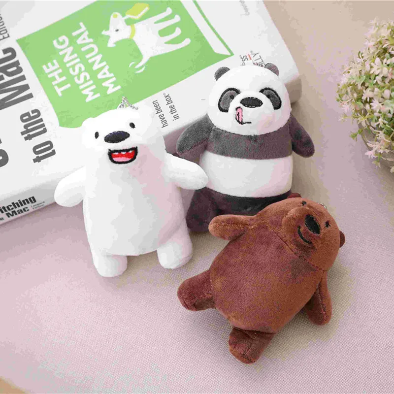 12cm Small Soft Standing We Bare Bears Squishy Naked Three Bears Grizzly/panda/ice Bear Plush Toy Backpack Car Key Pendant
12cm Small Soft Standing We Bare Bears Squishy Naked Three Bears Grizzly/panda/ice Bear Plush Toy Backpack Car Key Pendant