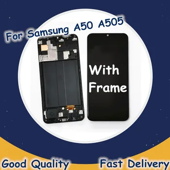 Original LCD For Samsung Galaxy A50 LCD Screen Display Touch Digitizer LCD For Samsung A50 A505 SM-A505F LCD Screen Replacement 
Original LCD For Samsung Galaxy A50 LCD Screen Display Touch Digitizer LCD For Samsung A50 A505 SM-A505F LCD Screen Replacement